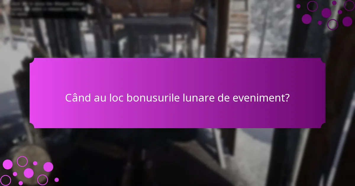 Cum pot jucătorii accesa bonusurile lunare de eveniment?